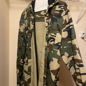 Forever 21 Camo Hoodie